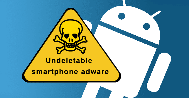 Undeletable Adware